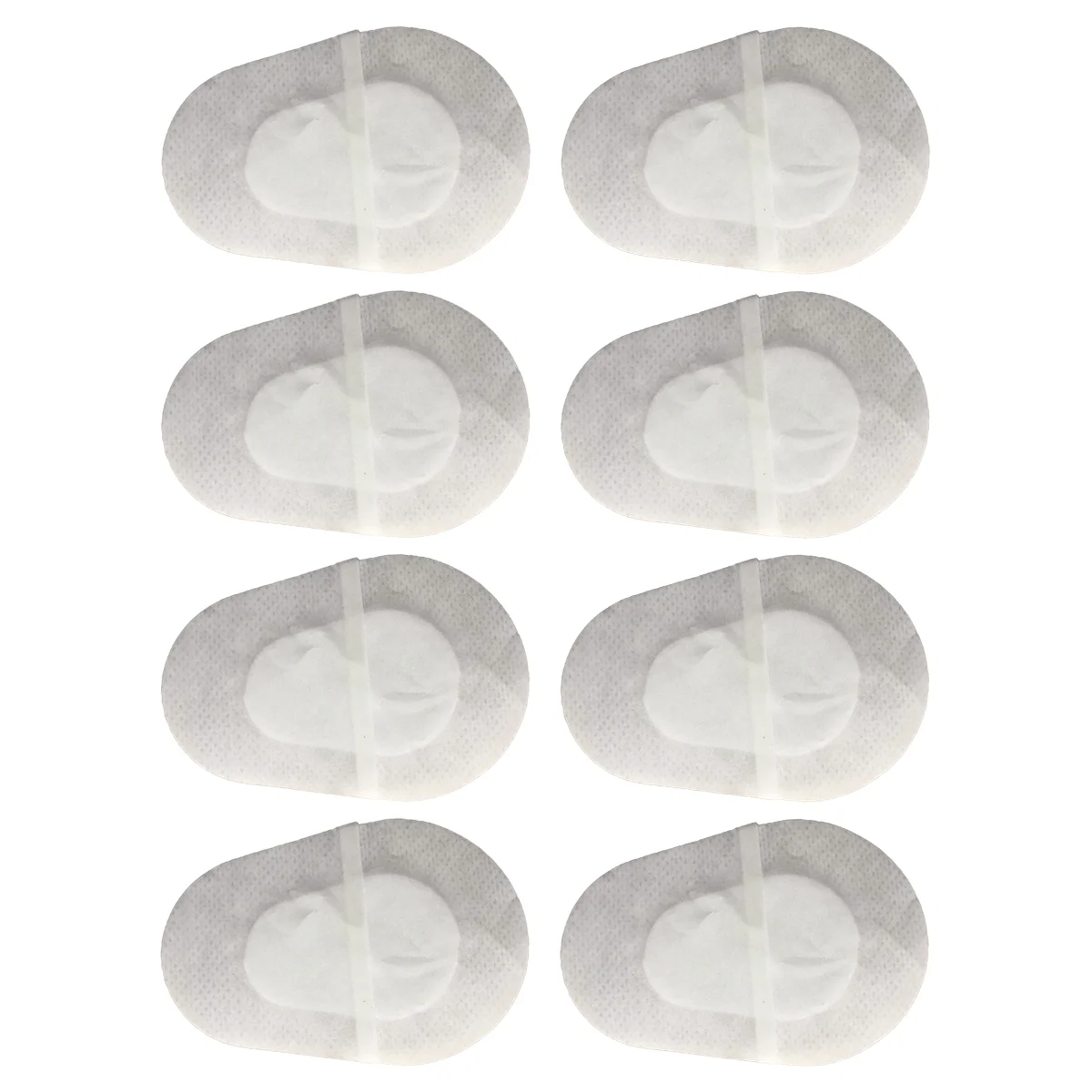 

20 Pcs White Stickers Non-woven Wound Dressing Apply Adhesive Eye Bandages Adhesive Eye Patch Toddler