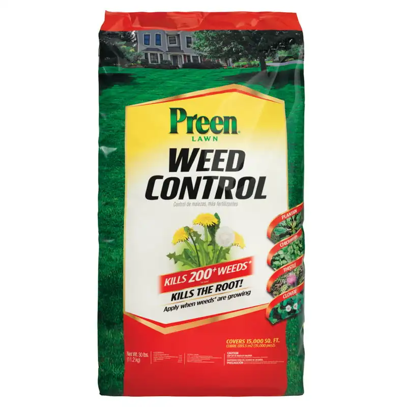 

Lawn Weed Control, 30 lbs. Covers 15,000 sq. ft.