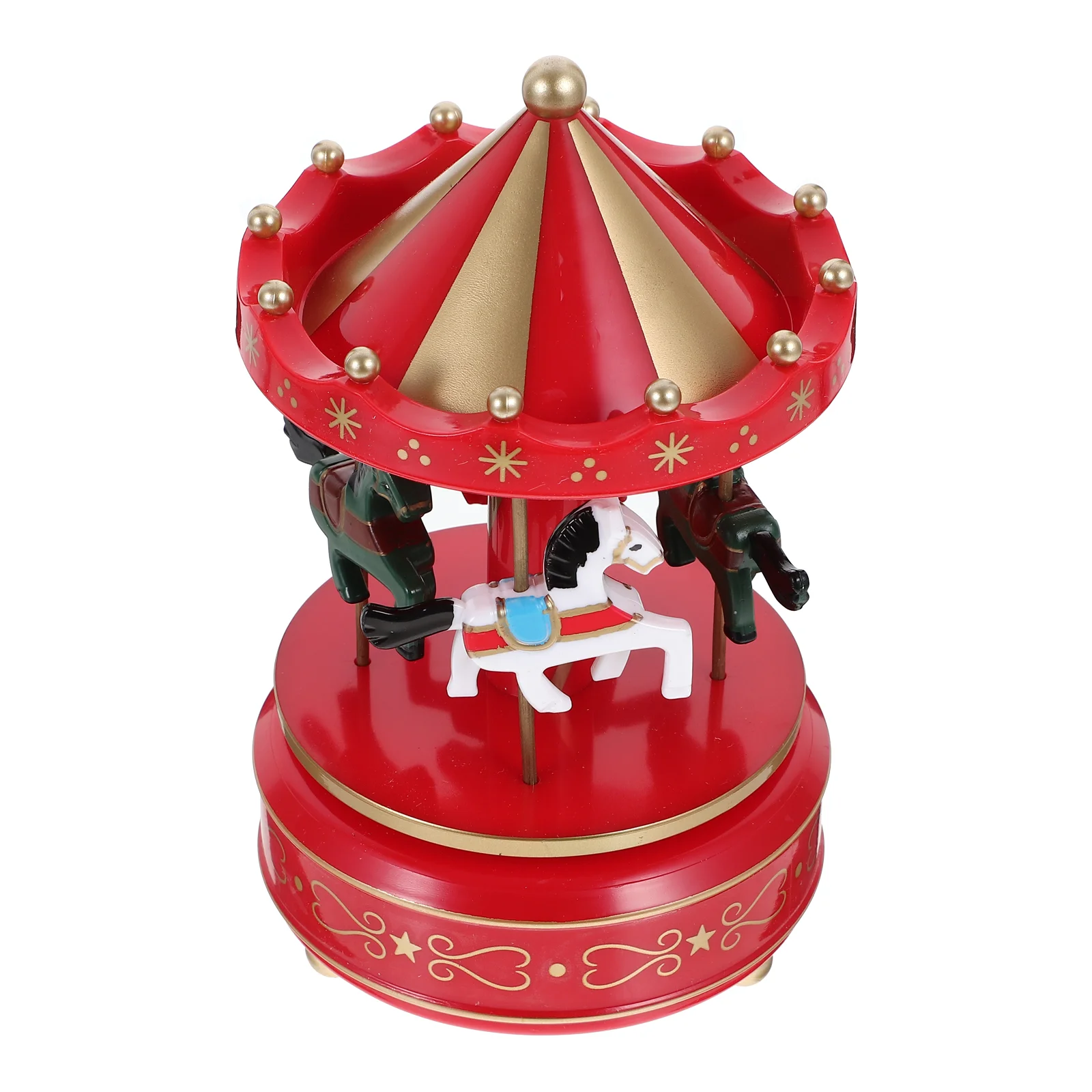 

Musical Decorations Desktop Carousel Household Birthday Gift Ornaments Christmas