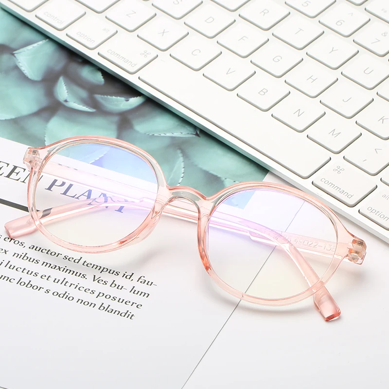 

Fashion Women Glasses Frame Men Eyeglasses Frame Vintage Round Clear Lens Glasses Optical Spectacle Frame E065