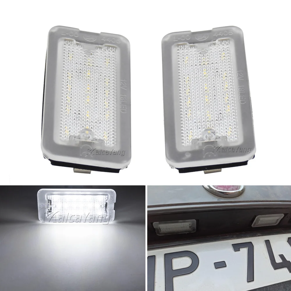 

Error Free Canbus LED Number License Plate Light For Fiat Abarth 500 500C 2007 2008 2009 2010 2011 2012 2013 2014 2015 2016