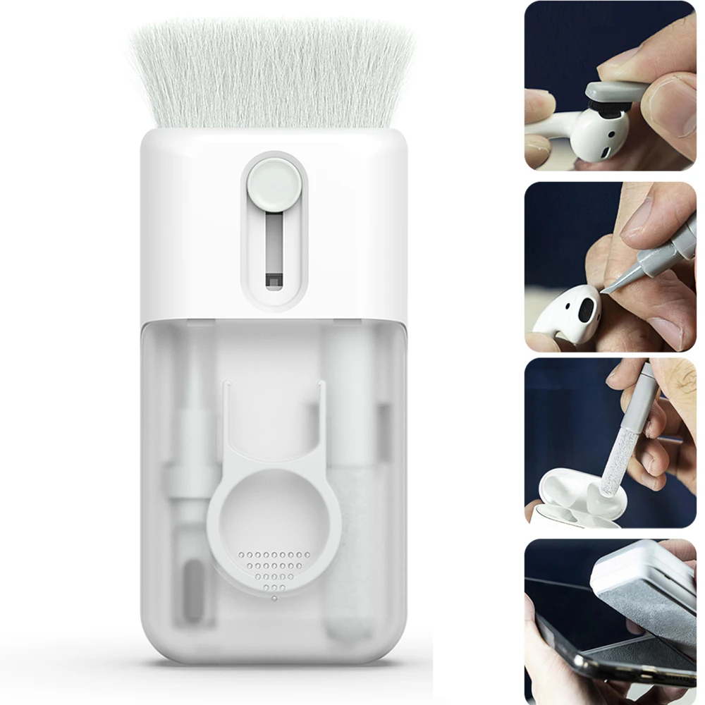 

6 в 1 bluetooth-наушники чистящий инструмент для Airpods Pro 3 2 1 чистящая щетка для Airpods набор для чистки клавиатуры камера зазор Чистка