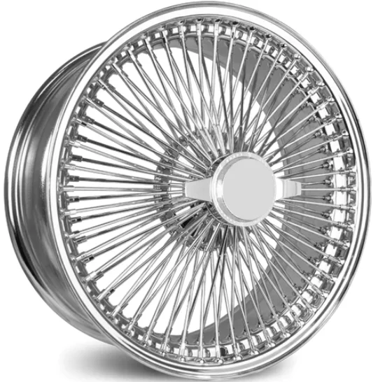 

Wire Wheels 72 100 150 204 Spoke Chrome Wire Wheel Rims 13x7 14x7 Gold Aluminum Alloy Luxury Vintage 1 Pieces Multi Spoke