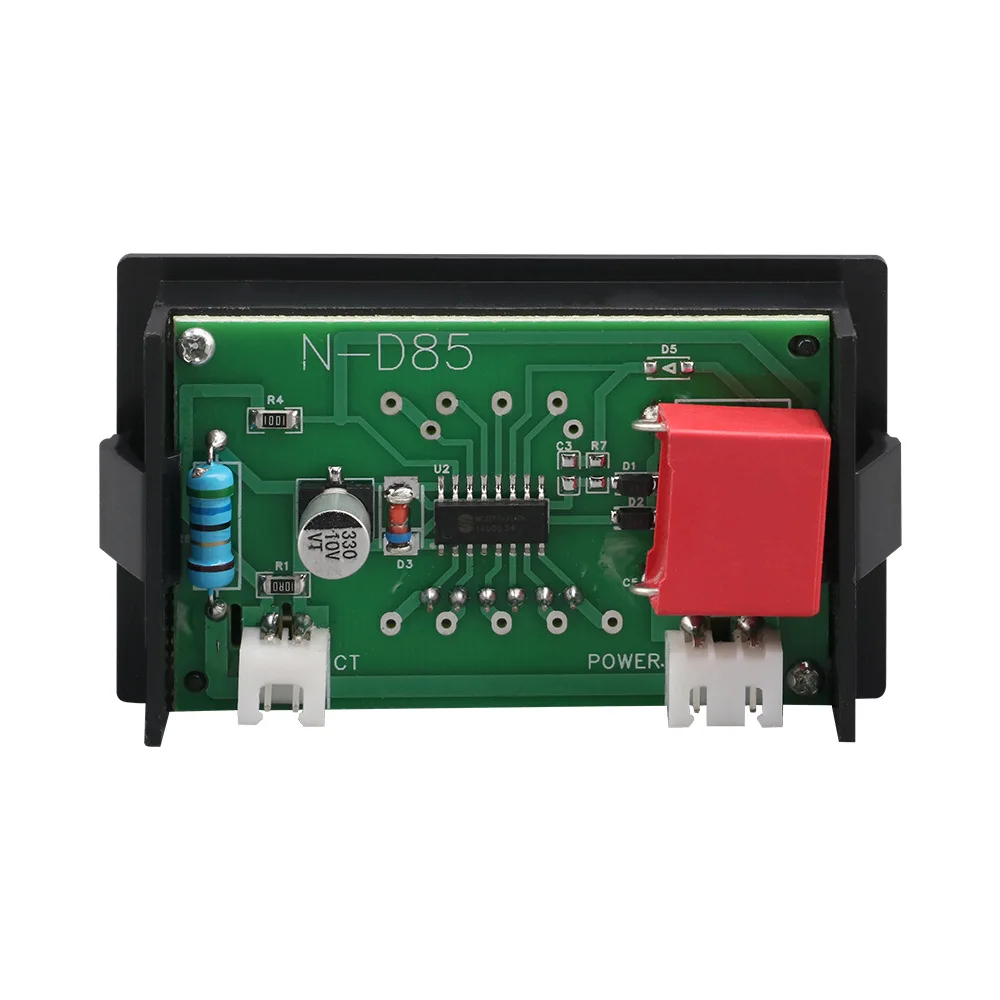 D85-5035A AC220V 100A Маленький цифровой амперметр однофазный измеритель тока тестер