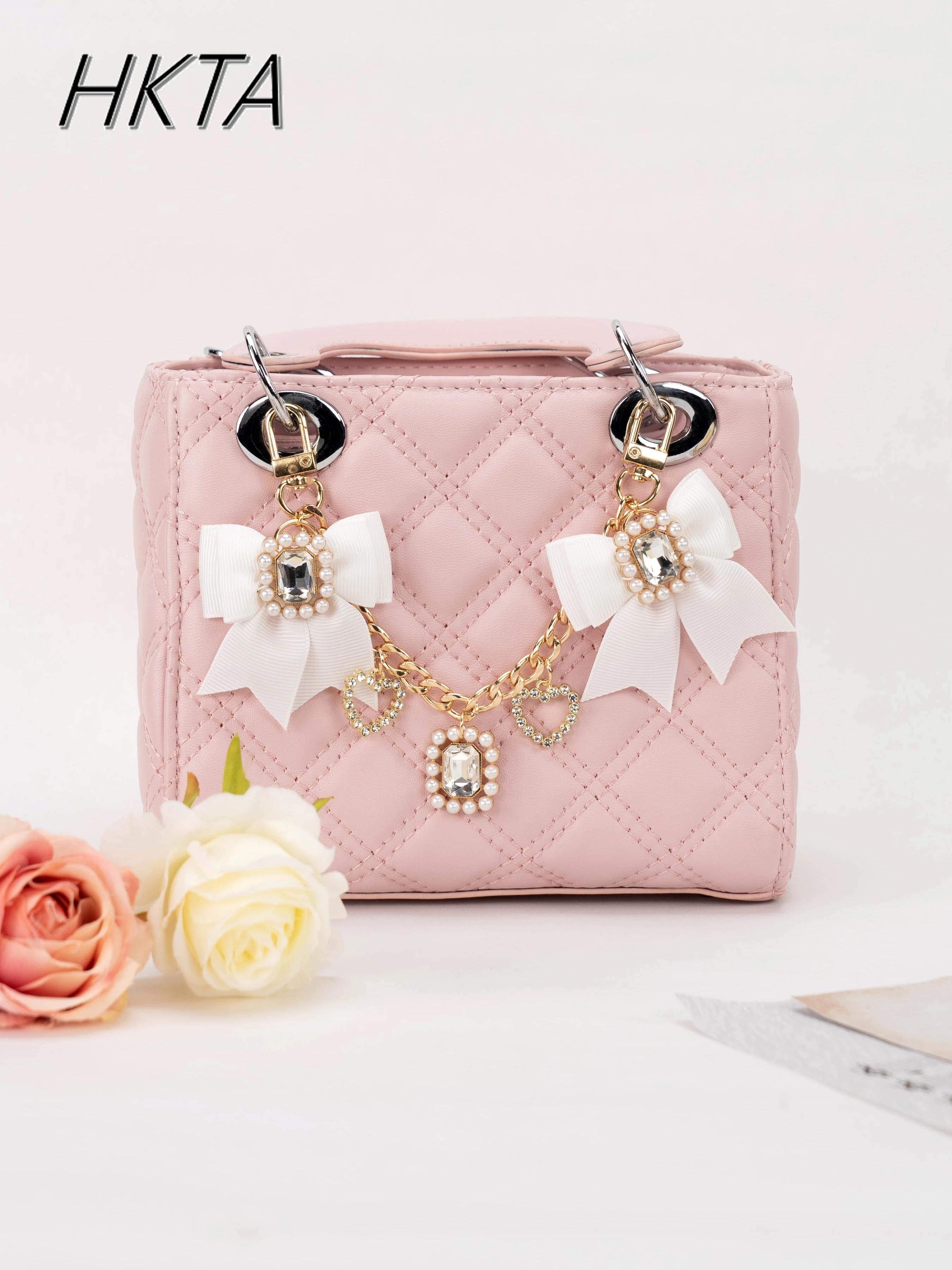 Ручная работа милый японский бант аксессуары для японской сумки ювелирные