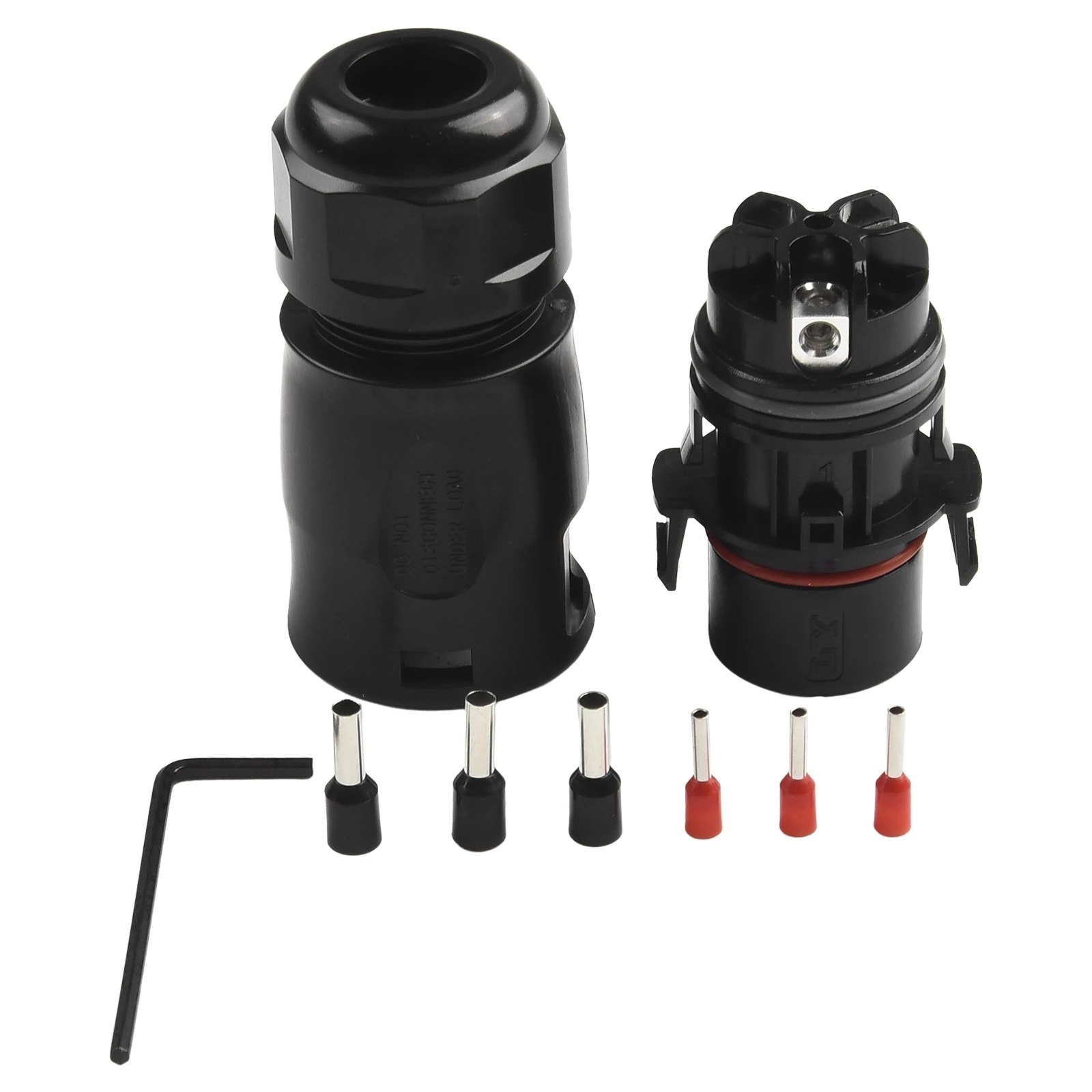 Фото Кабель для подключения Deye LY01 PV Connector (внутренний/наружный, 690В, Plug-in-Play, IP68) для кабелей 7.5-13 мм №1