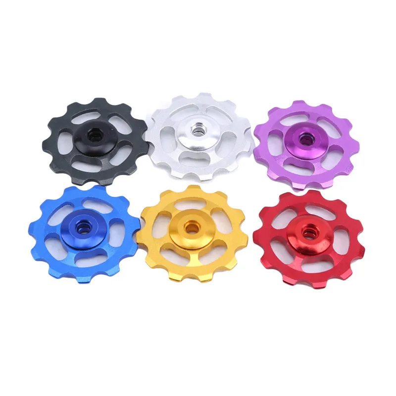 

1set 11T Ultralight MTB Aluminum Alloy Bike Bearing Jockey Wheel Rear Derailleur Pulleys Outdoor Bicycle Parts