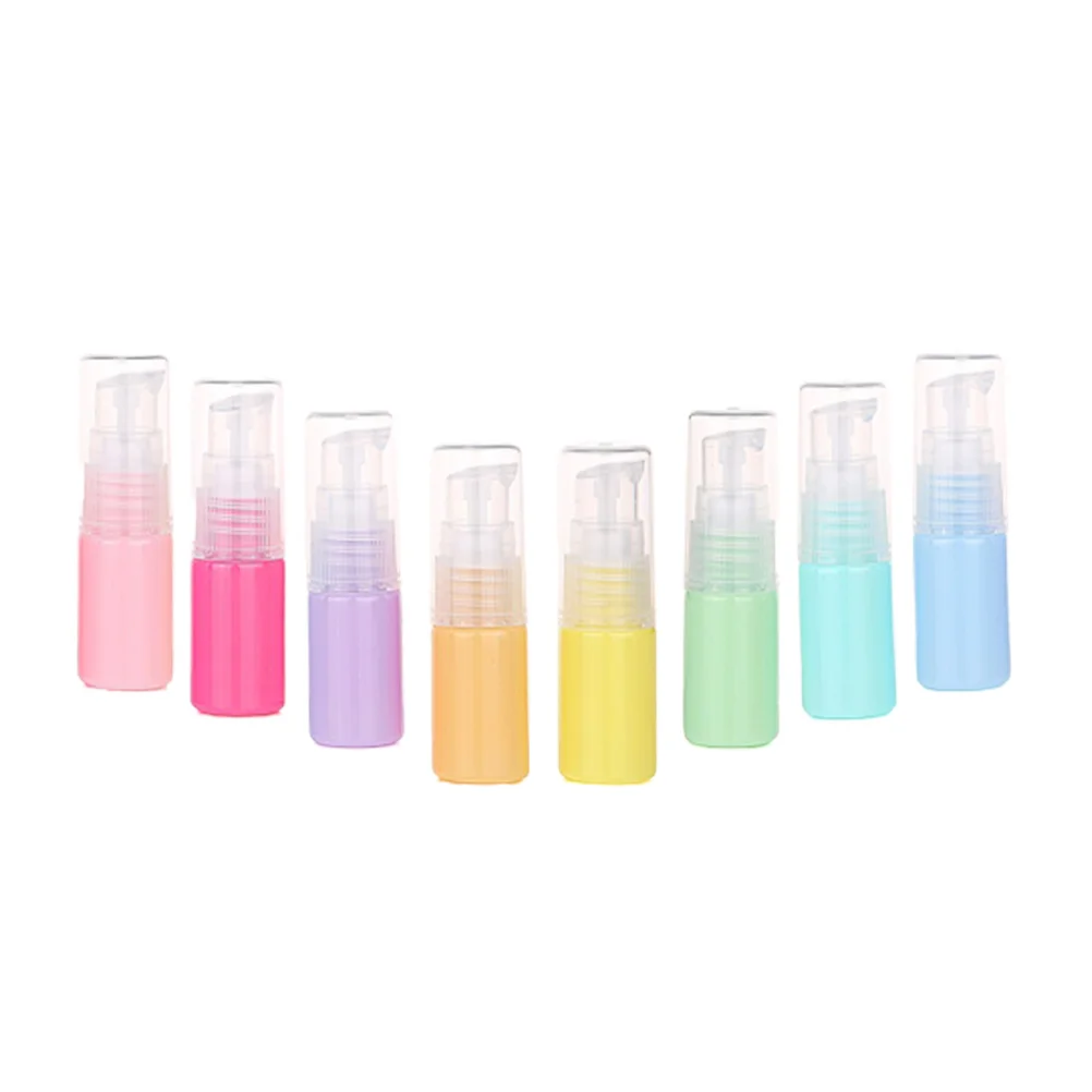 

8 Pcs Small Water Spray Bottle Clear Container Empty Shower Plastic Bottles Makeup Containers Travel Bottle Mist