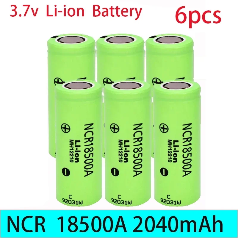 100% оригинал 3 7 В 18500 2040 мАч Аккумулятор для камеры Ncr18500a 6 Brinquedo Tocha Lanterna и т. д.