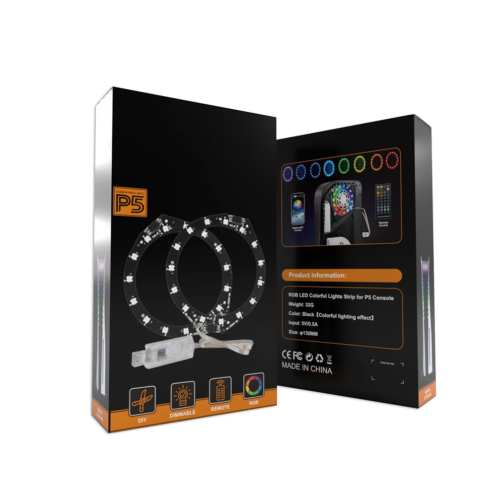 

Декоративная световая лента для создания атмосферы, пульт дистанционного управления, легкая установка, красочные USB аксессуары, RGB светодио...