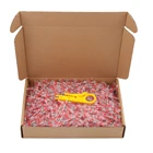 AWG22-18 100300500 шт терм усадочная пайки с длинными рукавами утепленная Водонепроницаемый электрические Стыковая проволочные стыковые Соединители терминалы