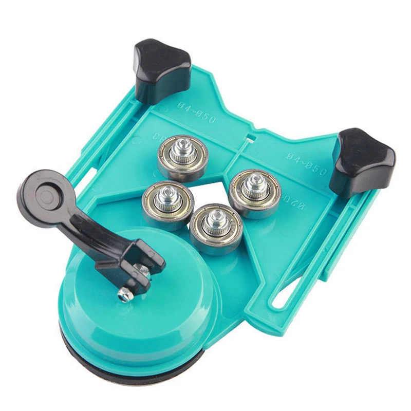 

Adjustable Drill Bit Hole Saw Guide Hollow Ceramic Bottle Punch Tool Glass Tile Marble Hole Opener Rubber Suction Cup Locator