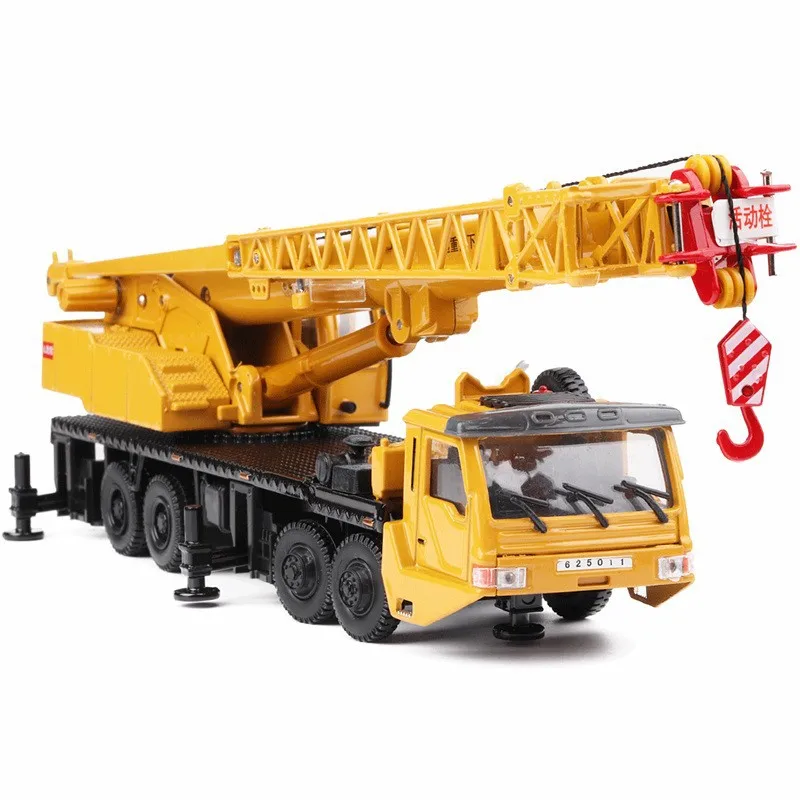 Caldwell Alloy Model Children's Toy Simulation Car 1:50 Heavy Lifting  Works To Transport Gift Boxes For Children
