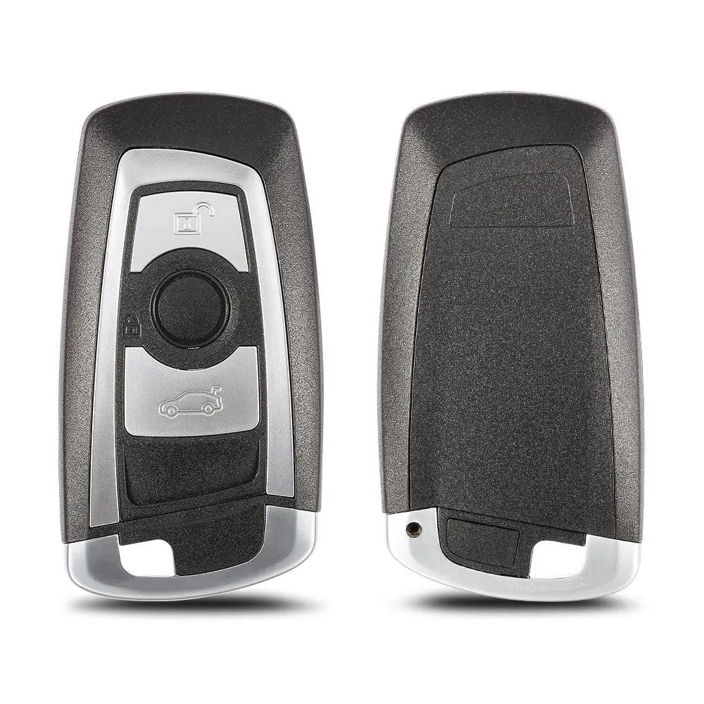 

3/4 кнопочный пульт дистанционного управления Корпус автомобильного ключа из АБС оболочка для автомобильного ключа оболочка для ключей для BMW CAS4 F 3 5 7 серии F10 F20 F30 F40 X5 E92 E90