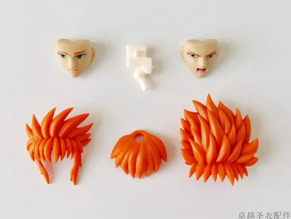 Фото Saint Seiya Myth Cloth EX Libra Genbu/aries KIKI Head Accessorise ПВХ модели Saint Shiryu фигурки игрушки подарки на складе №4