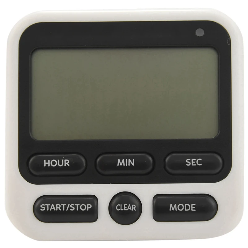 

Цифровой кухонный таймер 5 шт., выключатель с функцией отключения звука/громкости, 12 часов работы и будильник, для детских учителей, для приготовления пищи