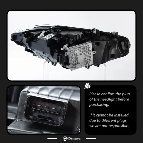 Автозапчасти для фар BMW F32 2013-2019 4-й серии F33 F36 M4, светодиодные дневные фары с двойным проектором, автомобильные аксессуары