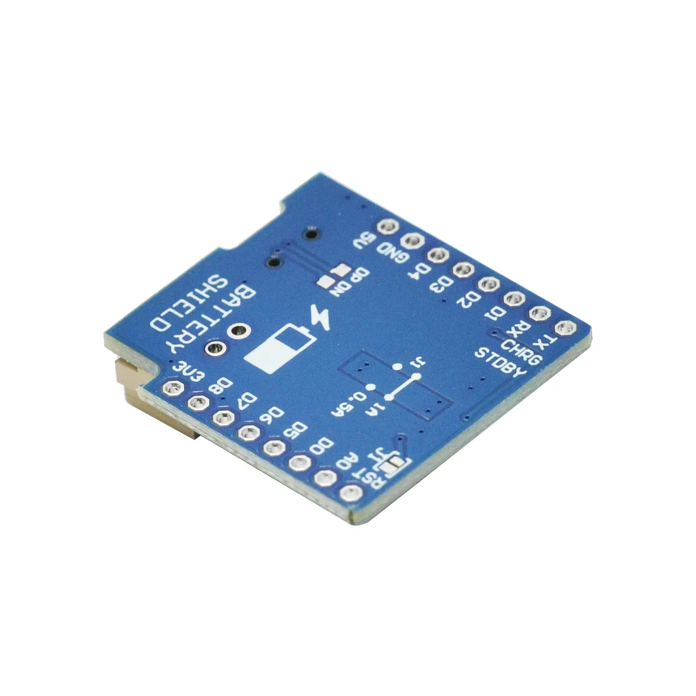 Щит батареи для зарядки и повышения одной литиевой WEMOS D1 mini