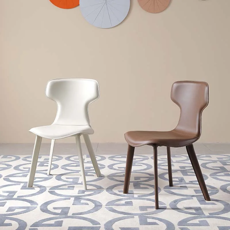 

Modern Dining Chairs Living Room Rely Kitchen Ground Chair Camping Lounge Nordic Restaurant Back Support Sandalye Furniture