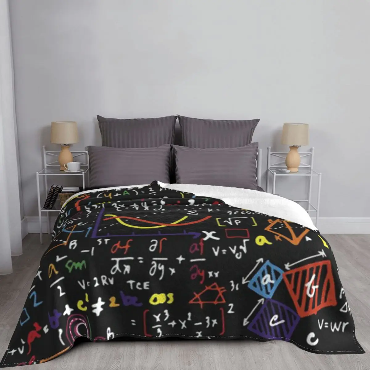 Математические уравнения ультрамягкое одеяло из микрофлиса