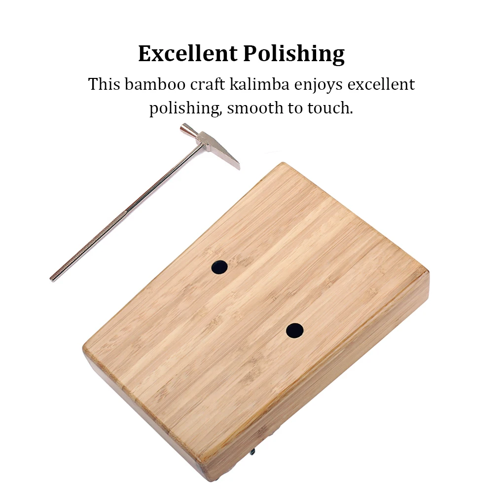 17 клавиш Kalimba Профессиональная музыка с пальцами пианино ручной инструмент