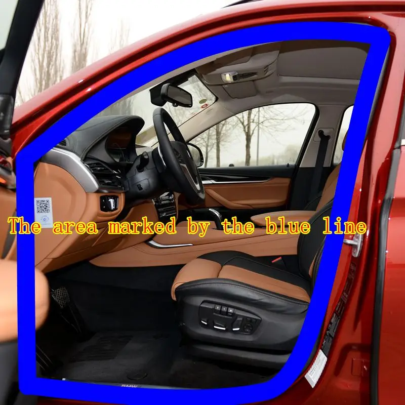 Фото Подходит для BMW X6 G06 xDrive50i xDrive35i xDriveI28i M, уплотнительные ленты дверной рамы, водонепроницаемые и звукоизоляционные уплотнительные ленты №3
