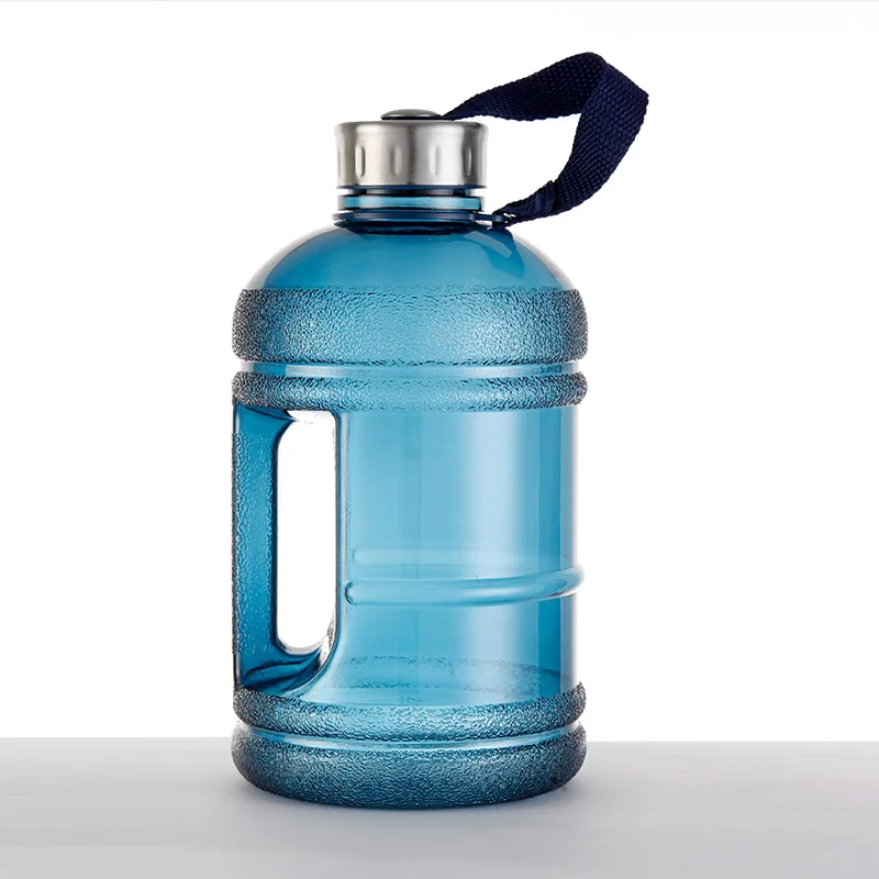 

Спортивная бутылка для воды большой емкости, 1900 мл, пластиковый портативный чайник, бутылка для питьевой воды для активного отдыха, езды на велосипеде, кемпинга, походов, не содержит Бисфенол А
