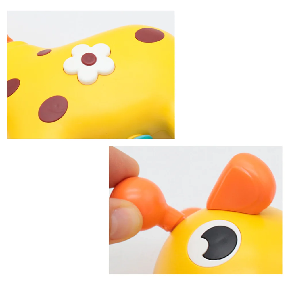 

1PC Cartoon Giraffe Shower Electric Spray Funny Baby Bath Game