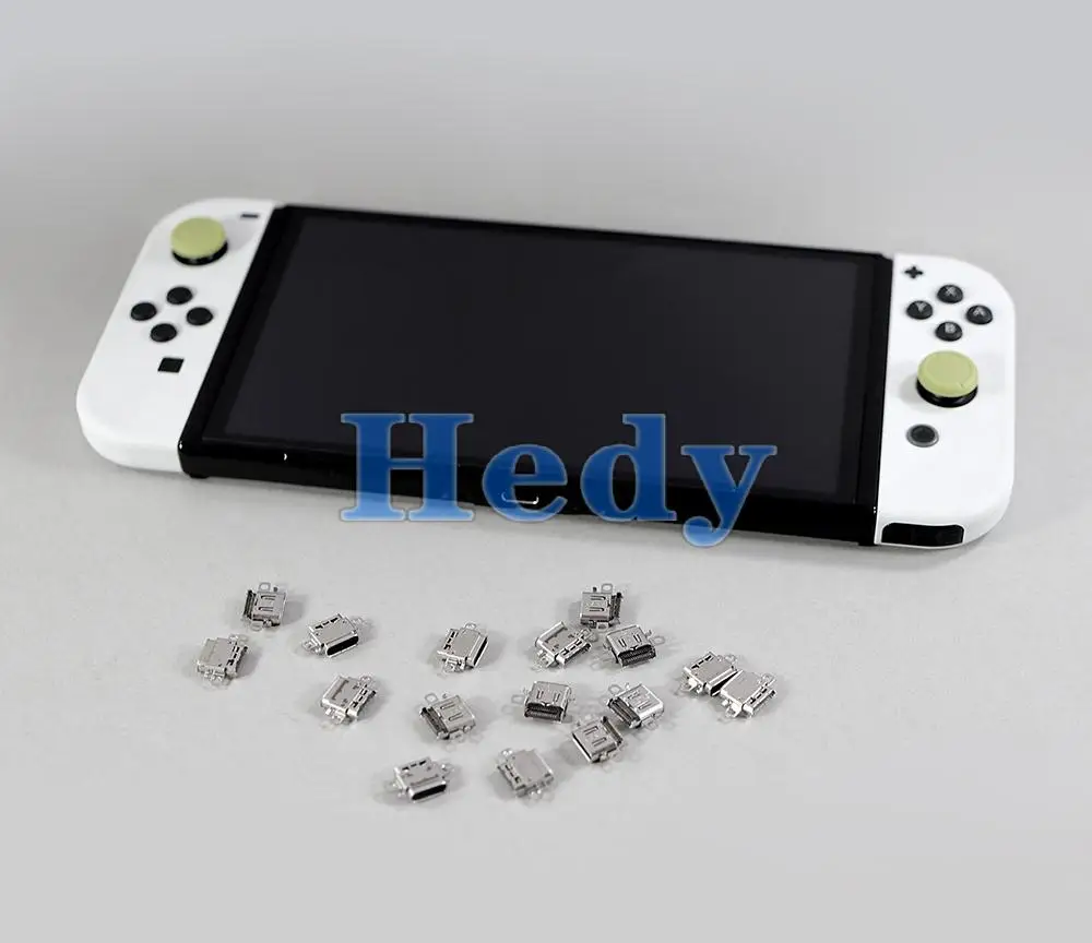 Фото 10 шт., оригинальные розетки для консоли Nintendo Switch Lite №4