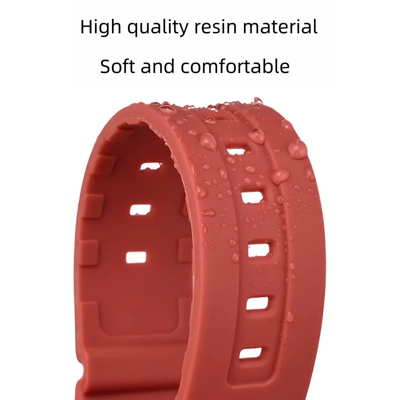 Фото Ремешок для часов RESIN для CASIO G-SHOCK AE-1000W 1300 1200 AQ-S810W S800W SGW-300H 400H 500H W-S200H 800H 216H 735H 215, ремешок для часов №4