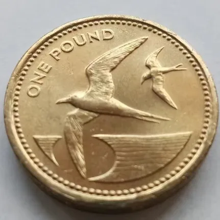 

Св. Елены 1 фунт монеты 1984 Новый UNC