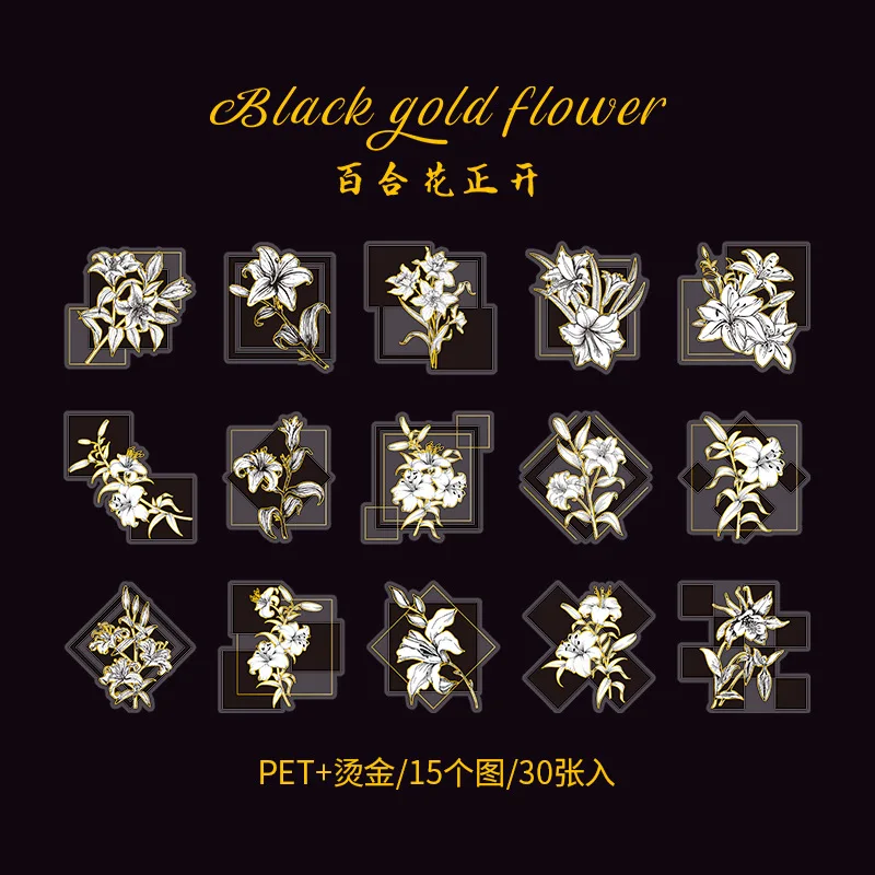 

Набор из 30 ретро наклеек Mengtai