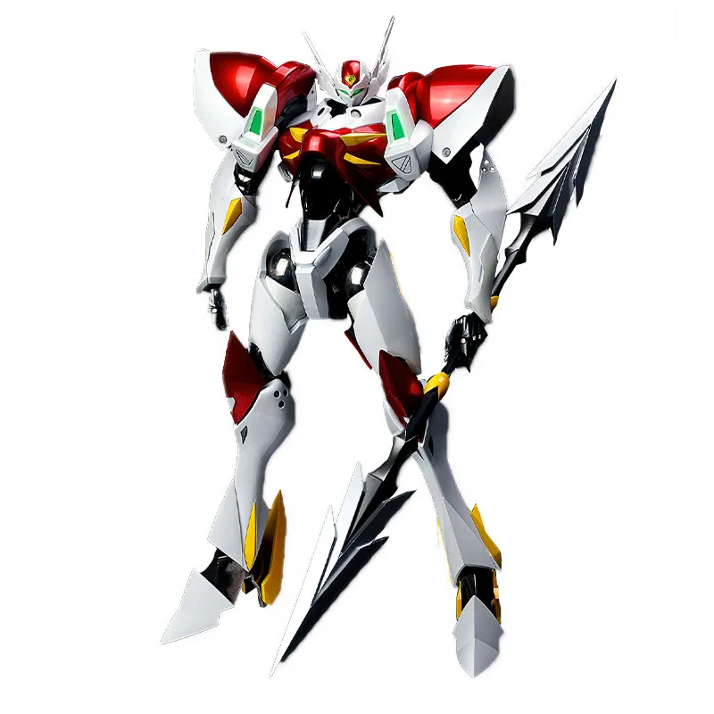 

28.5Cm Anime Periphery Action Figure Metal Power Tekkaman Blade D-Boy Tekkaman Assembly Model Deformation Robot Mecha Kid Toys