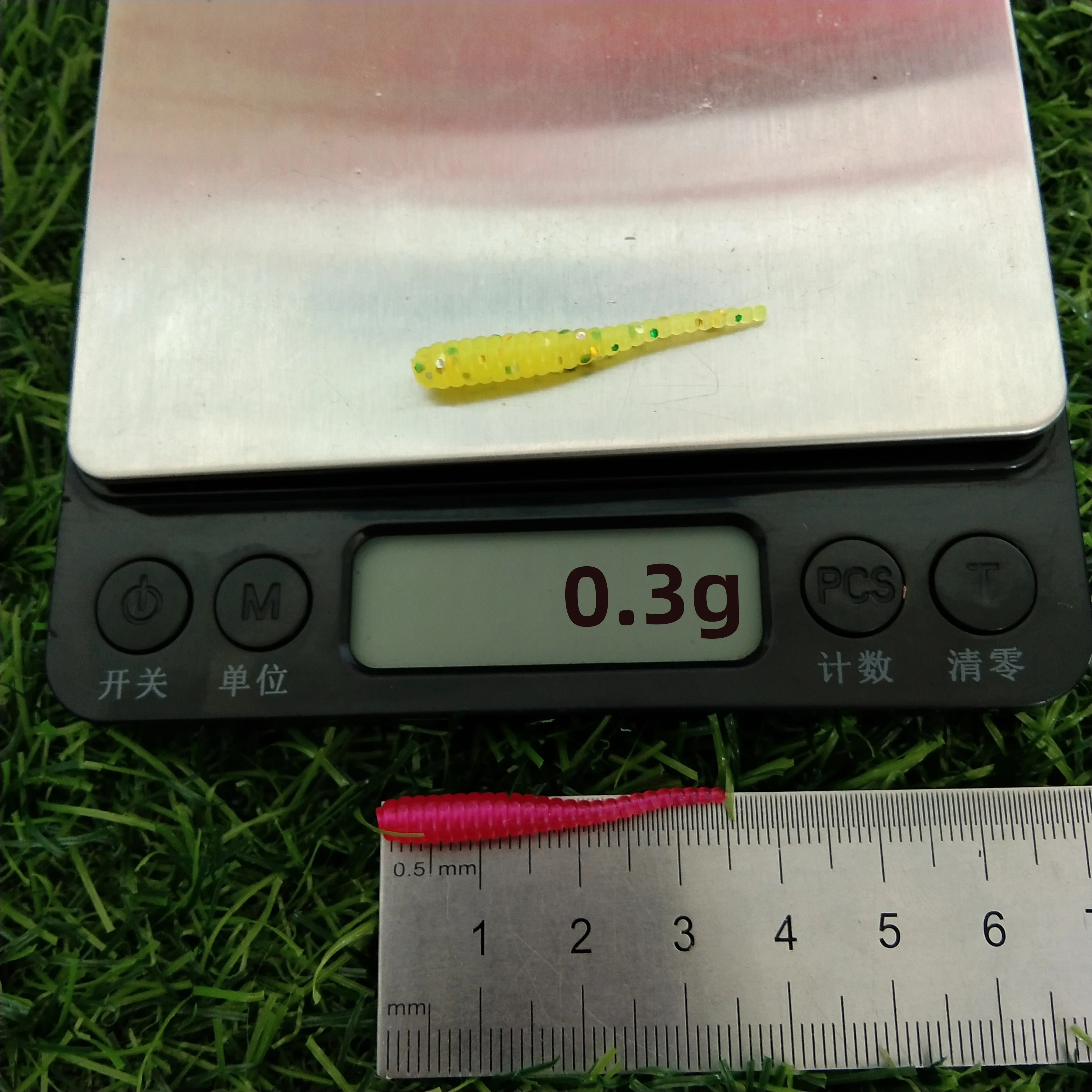 30 шт. 3 5 см 0 г мини-океанская рок-рыбалка мягкие приманки червячные искусственные