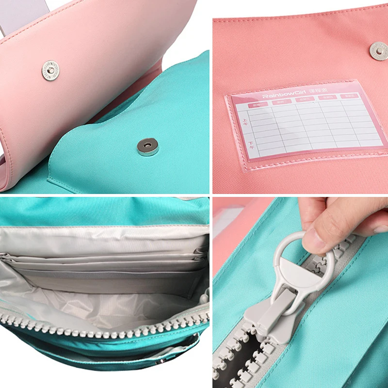 Rainbow Girl Kids Fashion Bags Waterproof Kids Bag 1- 3-6 Years Old School Bags Sac A Dos  Girls School Bags Kids Backpack Girls