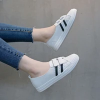 new fashion sneakers women shoes casual loafers woman slip on shoes ladies classics off white shoes female breathable pu leather