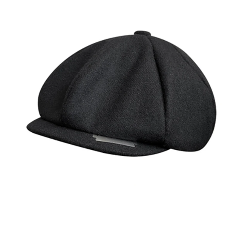 Кепка унисекс в елочку восьмиугольная с лезвием на весну/осень