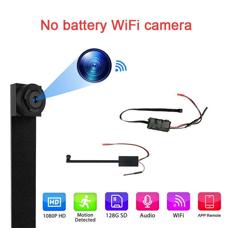 

Mini camera wifi smart home safe time miniature camera HD 1080P digital camera motion detection remote control diy video recorde