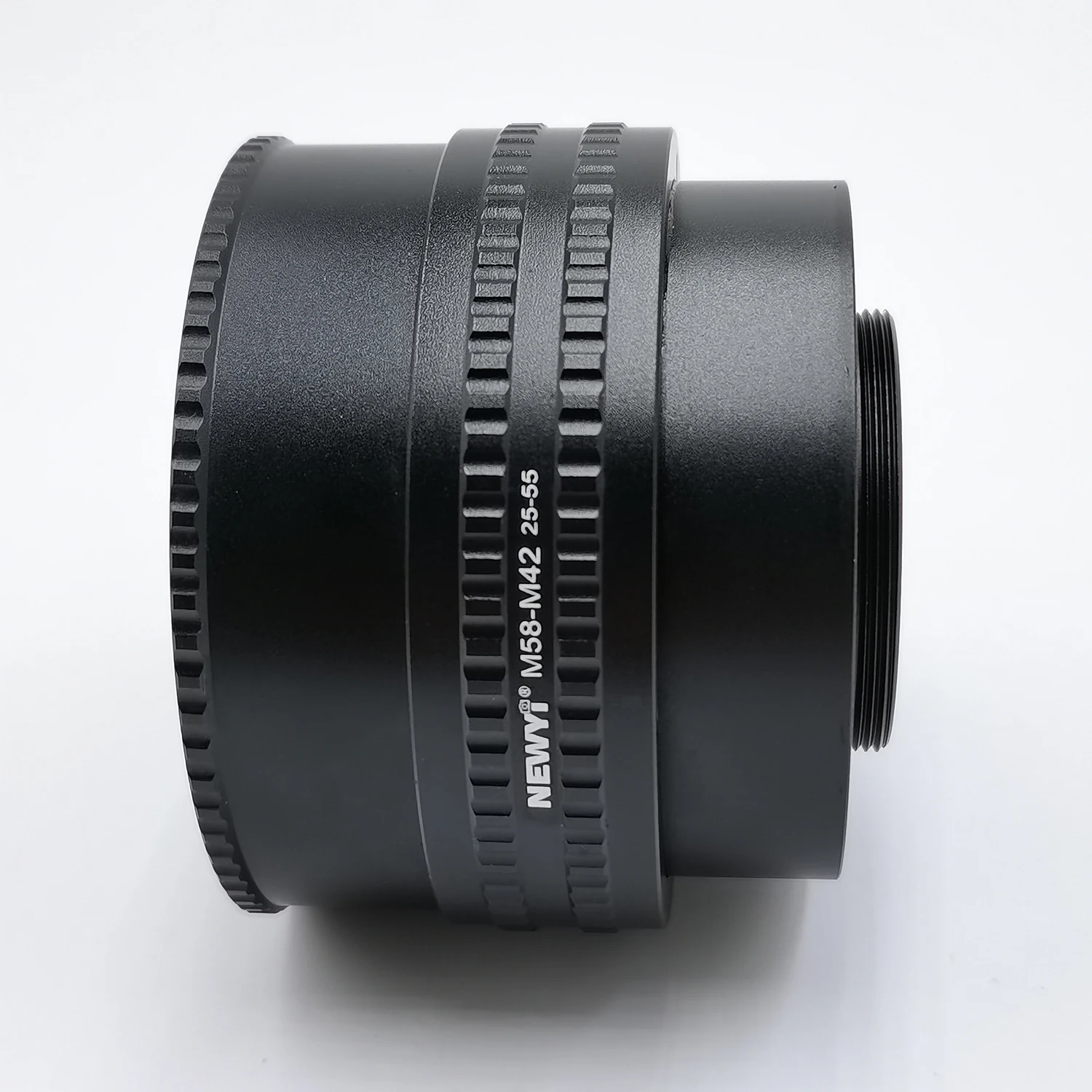 

m58-m42(25-55) M58 to M42/L42 Mount 25mm-55mm Macro Extension Tube Adjustable Focusing Helicoid Ring Adapter