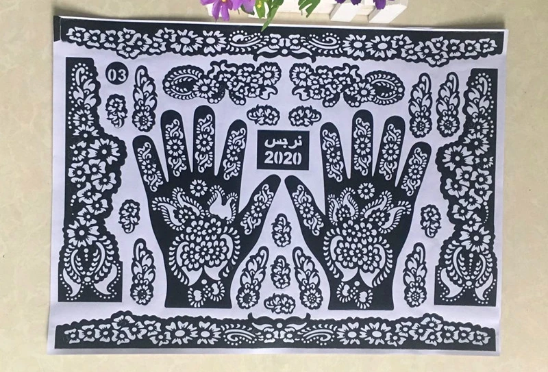 1 шт. трафареты для татуировок на руку ногу |