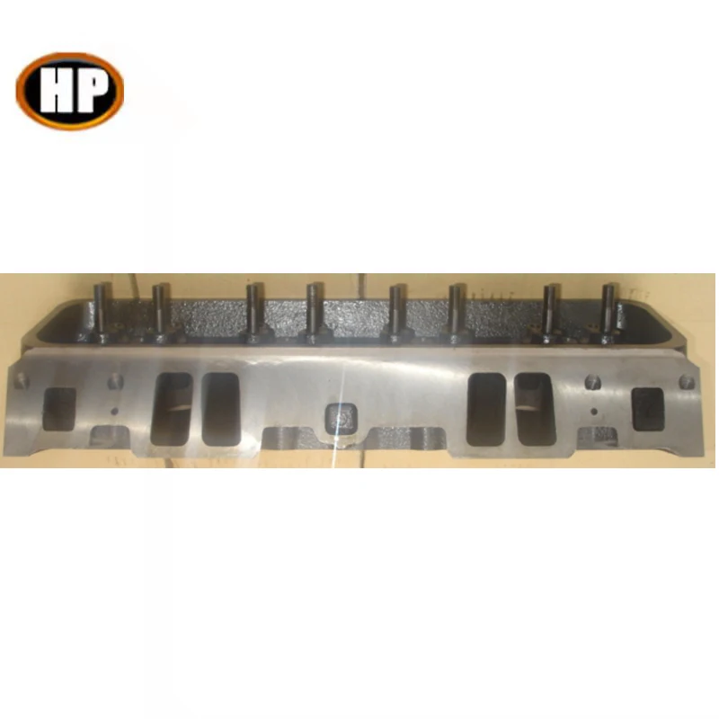 Головка цилиндра двигателя SBC GM350 SBF GM 4 головки клапана V8 12558060 для Chevrolet Chevy 350 8V
