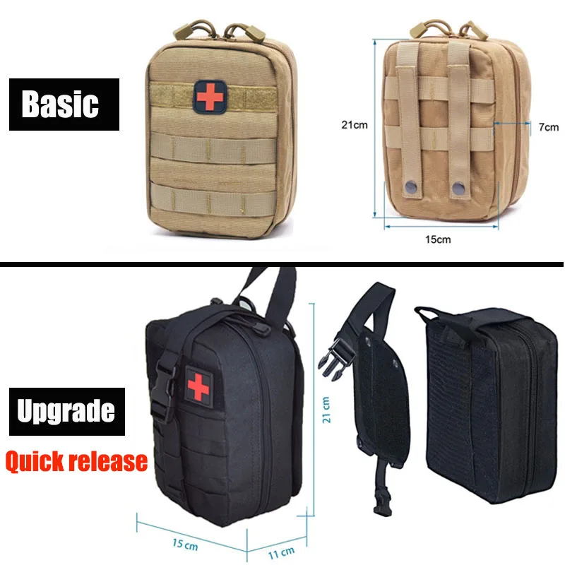 Военная Сумка Molle для повседневного использования медицинские Тактические