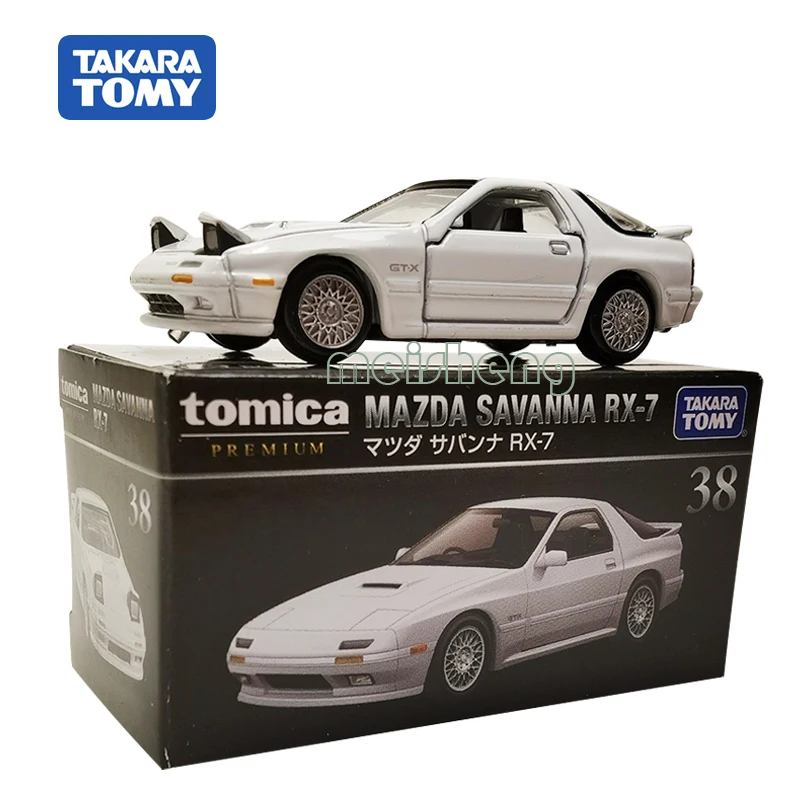 

TAKARA TOMY TOMICA Premium TP38 Mazda Savanna RX-7 Alloy Diecast Metal Car Model Vehicle Toys Gifts Collect Ornaments