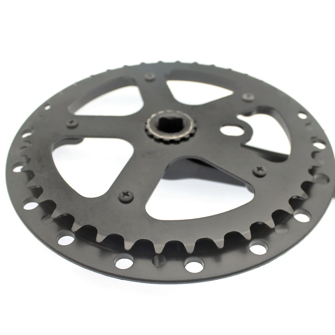 Односкоростной велосипедный кривошипный комплект 40T 165 мм звездообразная