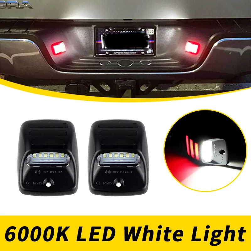 2 шт. Canbus светодиодный светильник номерного знака для Toyota Tacoma 1995 1996 1997 1998 1999 2000 2001