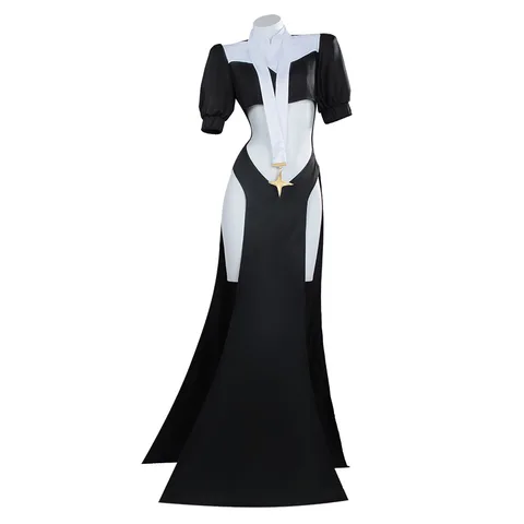 Женский костюм для косплея Sister Gigant, костюм из искусственных волос с волшебными фиолетовыми волосами