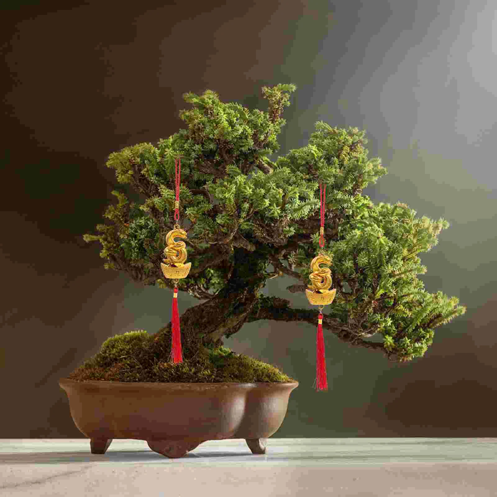 Подвески на удачу Год змеи Декоративный кулон Подвесные украшения Автомобильные