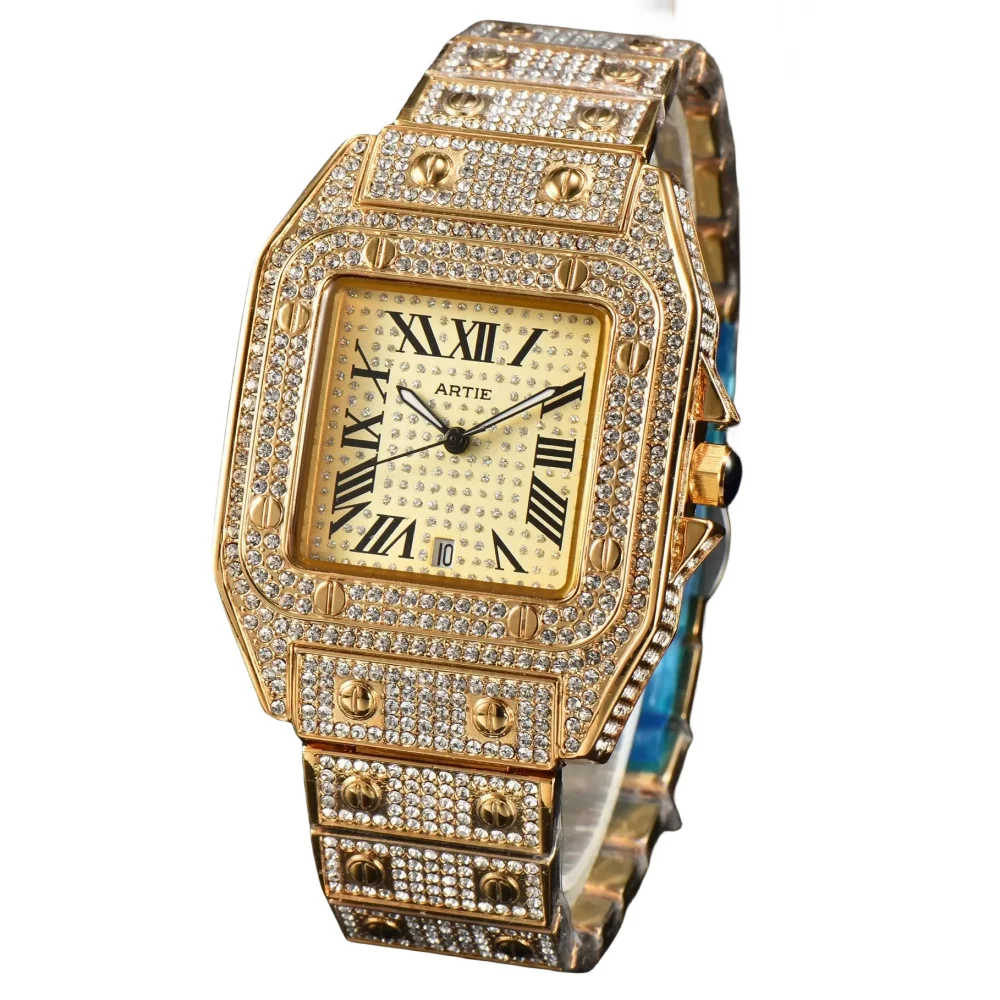 

New Original Brand Quartz Watches for Men Fashion Classic Square Multifunction Sports Watch women Date Chronograph AAA Clock