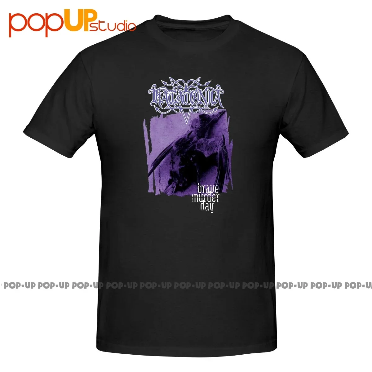 Katatonia Brave Murder Day Рубашка Футболка Редкий хипстер с принтом Высокое качество