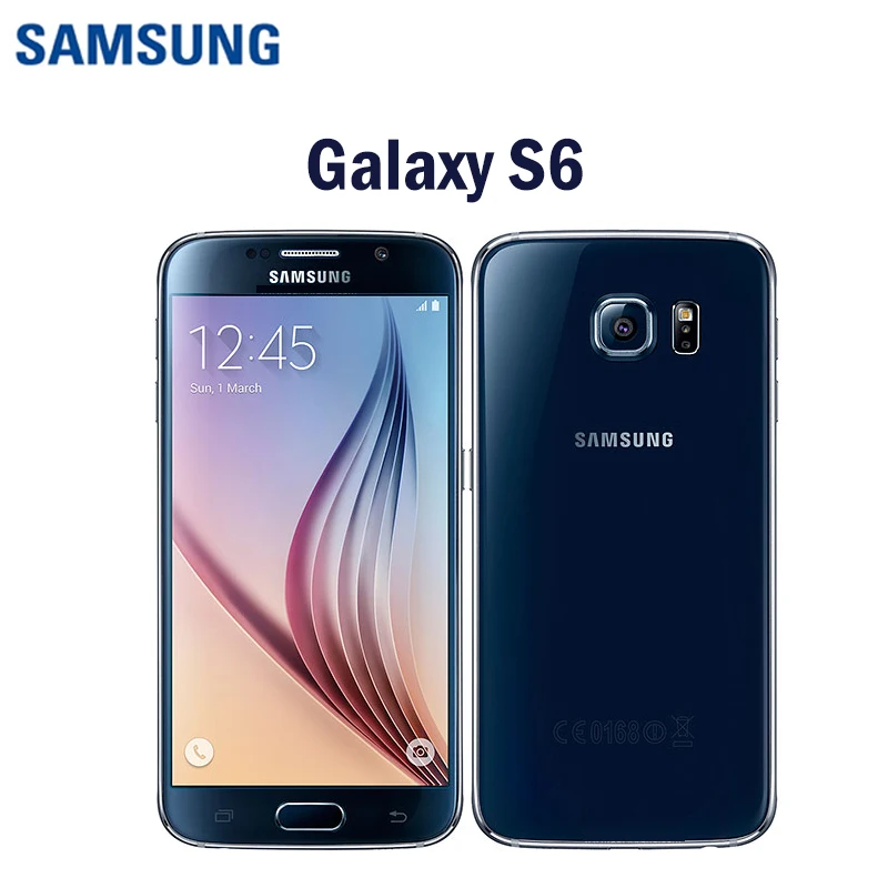 Samsung Galaxy S6 G920A G920V G920F Mobile Phone 5.1 '' Smartphone Octa-core 3GB RAM 32GB ROM Android Cell Phone Unlocked